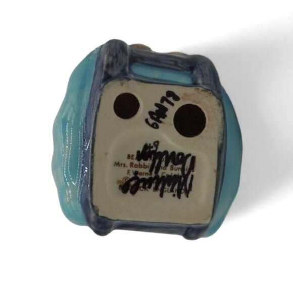 BEATRIX POTTER Beswick Mrs Rabbit And Bunnies 1976 Signed Figurine Vintage - Picture 10 of 10